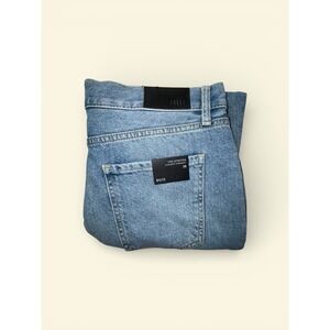 RAILS Atwater Slouchy Straight Distressed Jeans Light Wash W 28 Button Fly NWT